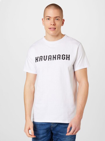 Gianni Kavanagh Тениска 'Liberation' в бяло: отпред