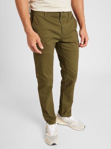 Only & Sons Regular Chino Pants 'MARK' in Green: front