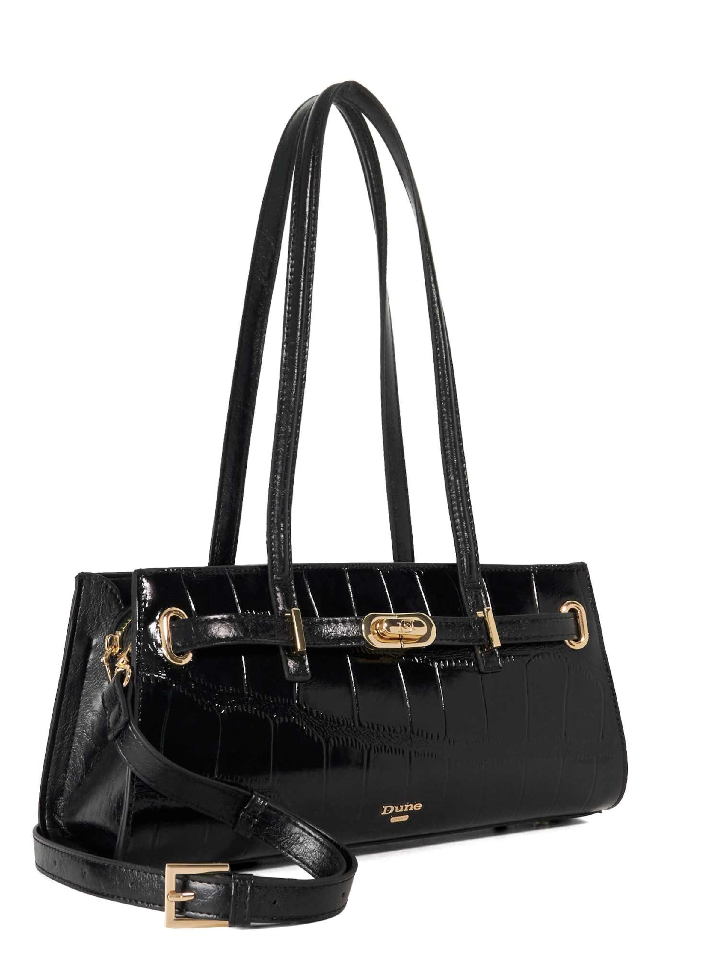 Sac bandoulière 'Depend' Dune LONDON en noir