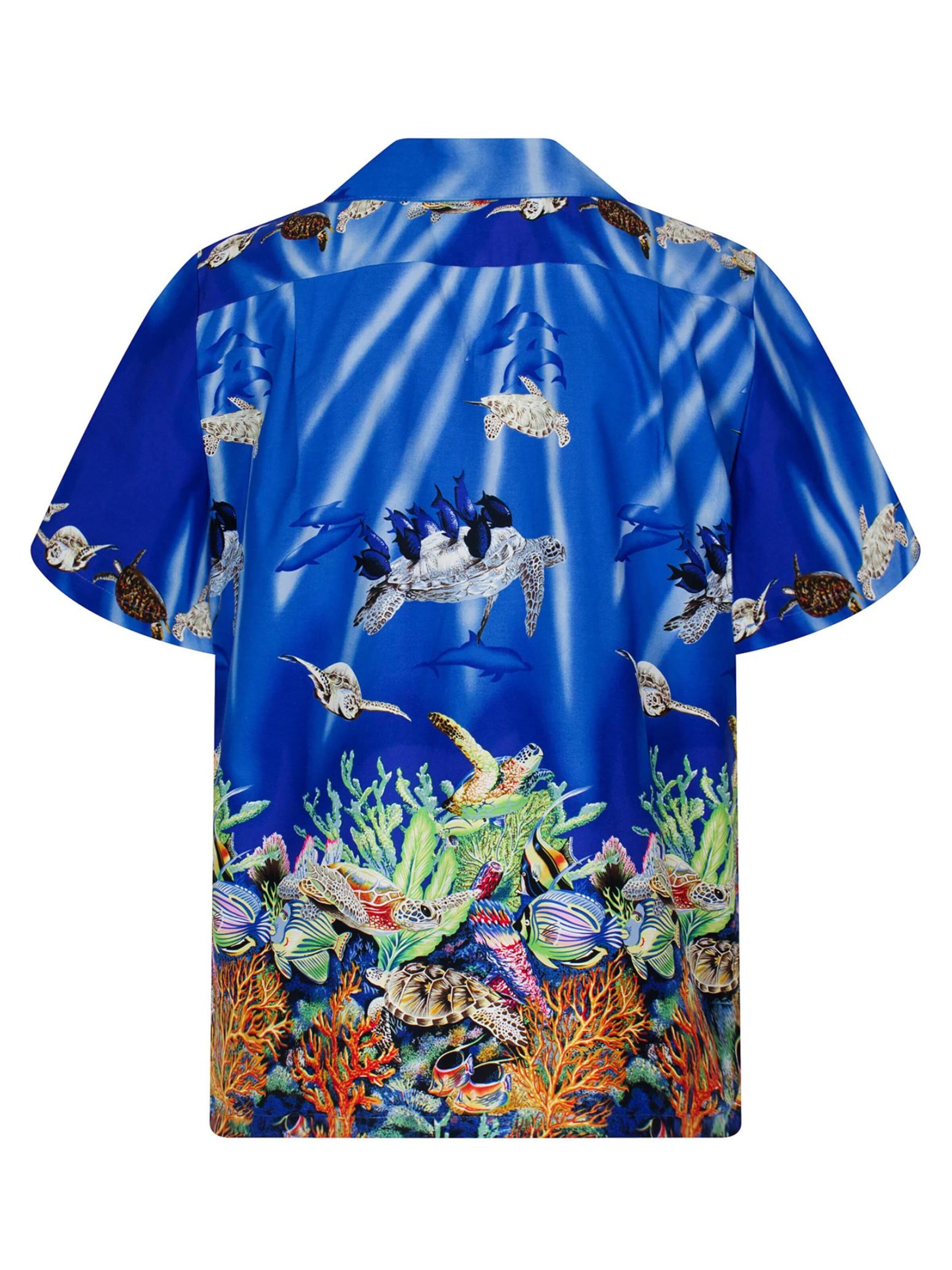 Regular fit Camicia 'Turtle OLD' di KY's in blu