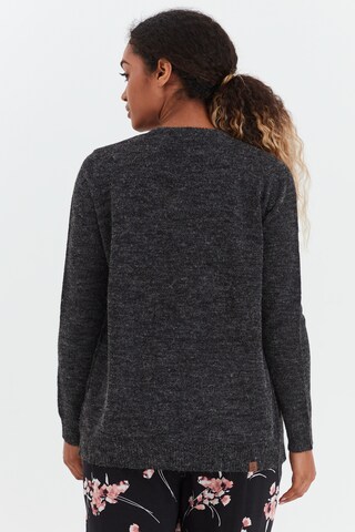 Oxmo Knit Cardigan 'NENA' in Grey