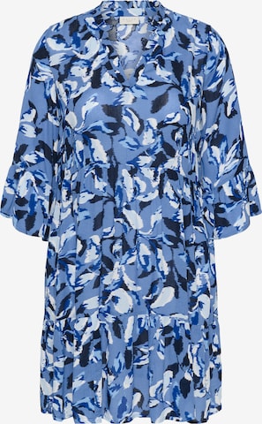KAFFE CURVE KCedina Ami Dress ' ' in Blau: Vorderseite