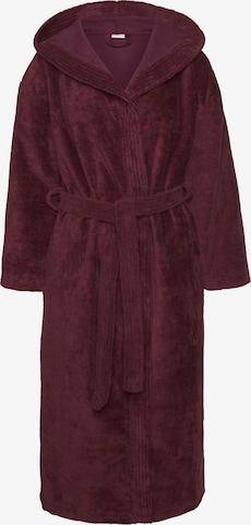 LASCANA Bathrobe long in Purple: front