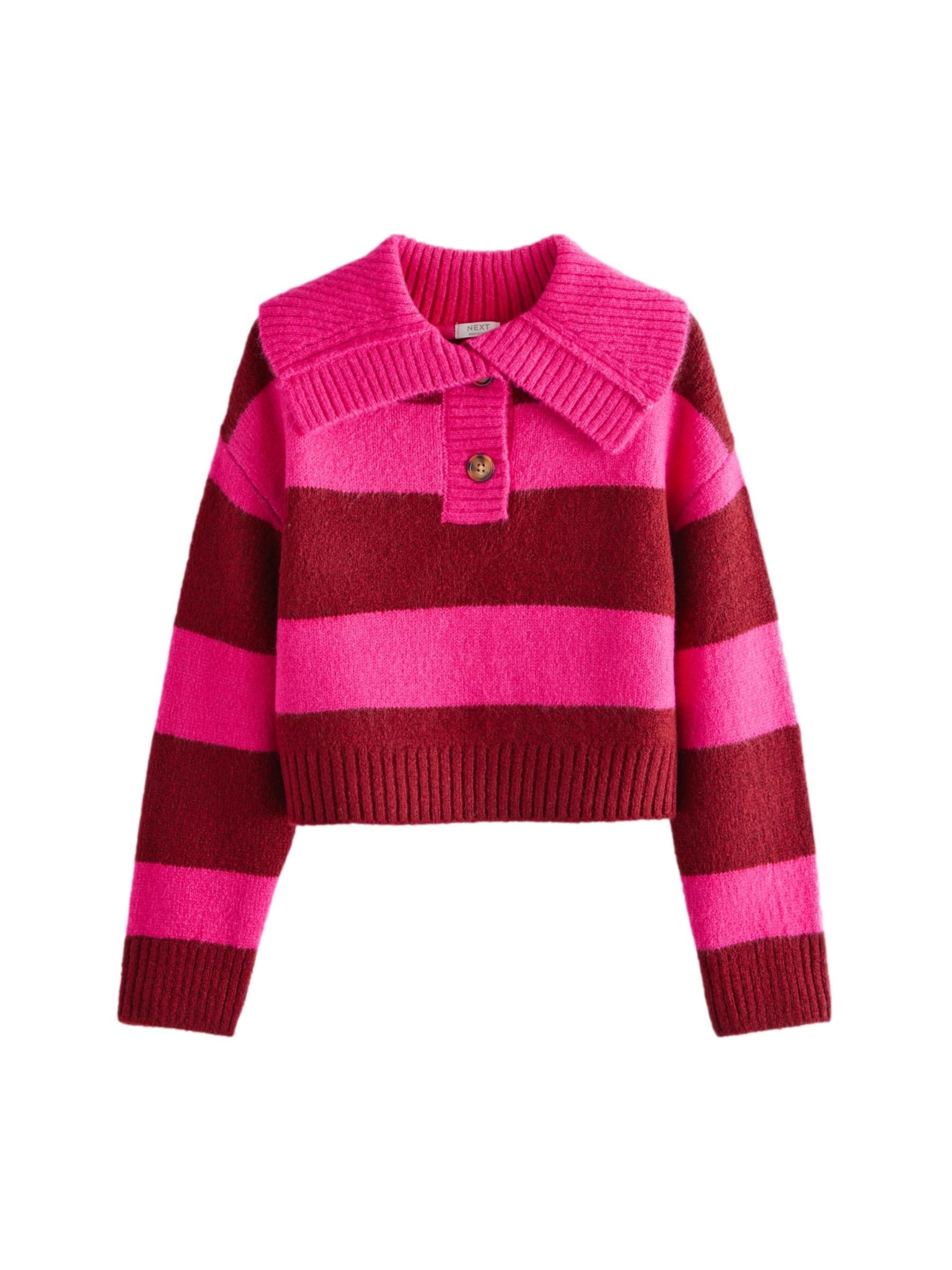 Next Trui in Roze: voorkant