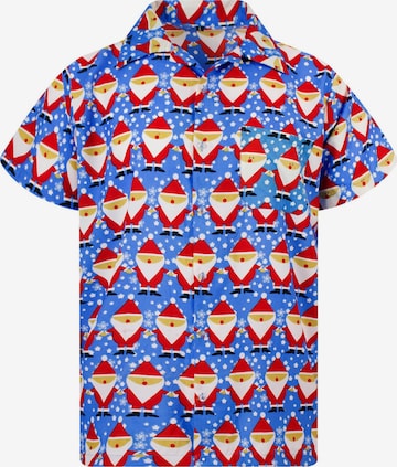 King Kameha Hemd 'Christmas Santa Allover' in : Vorderseite
