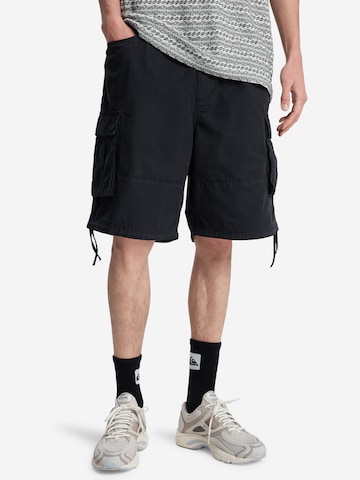 QUIKSILVER Regular Shorts 'Freefall Cargo' in Schwarz: Vorderseite