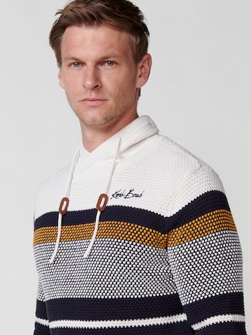 Pull-over KOROSHI en blanc