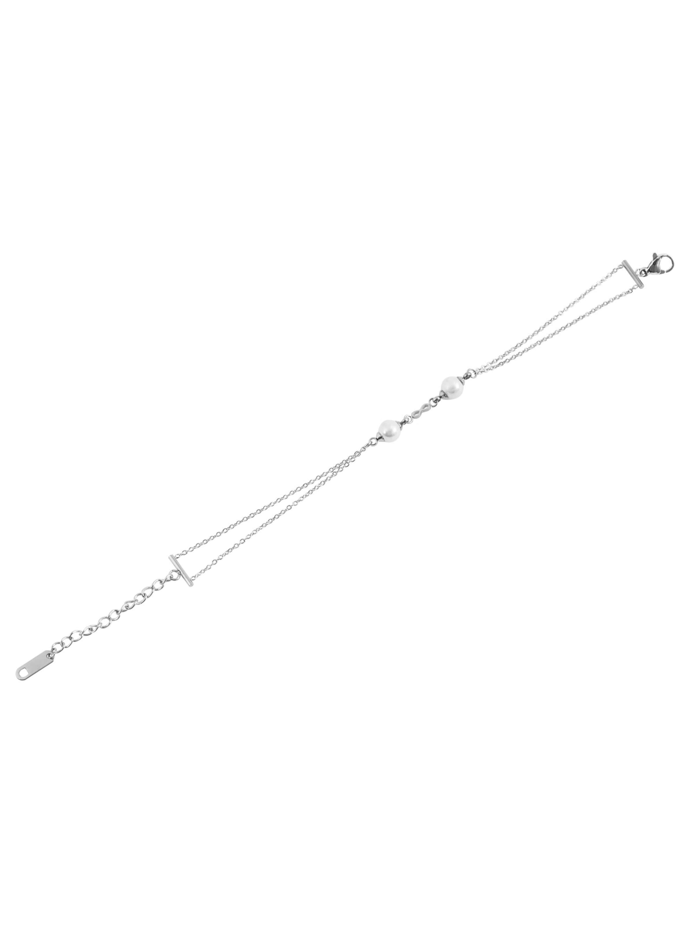 Akzent Bracelet 'Anahit, langlebig' in Silver: front