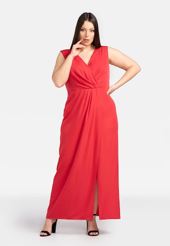 Robe 'ELEONORA' Karko en rouge : devant