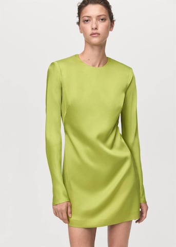 MANGO Kleid 'Robi' in Grün: Vorderseite