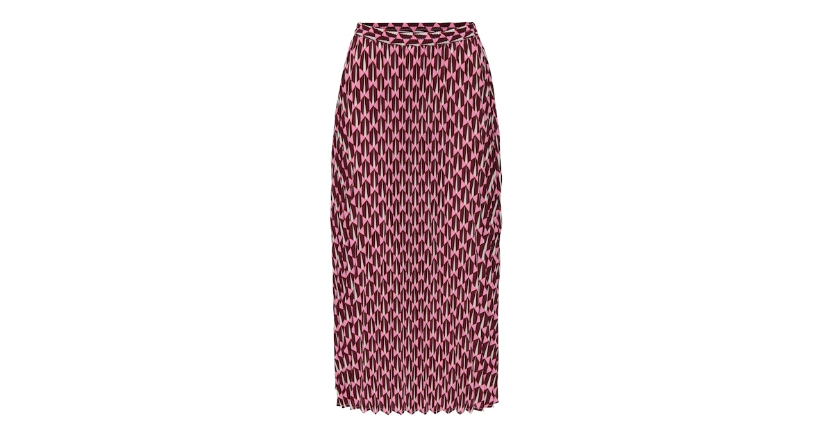 ONLY Onlalma Life Poly Plissérok Aop, Kiwi, 44 vrouwen, 42 ONLY Onlalma Life Poly Plissérok Aop, Kiwi, 44 vrouwen, 42