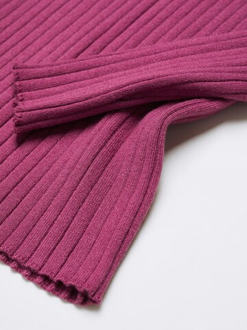 MANGO Sweater 'GOLETAC' in Purple