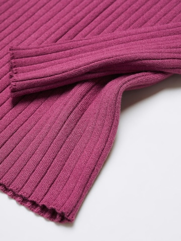 MANGO Sweater 'GOLETAC' in Purple