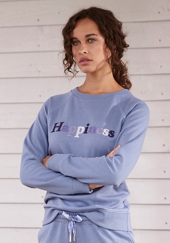 Sweat-shirt H.I.S en bleu : devant