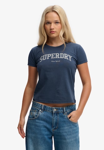 T-shirt Superdry & Co en bleu : devant