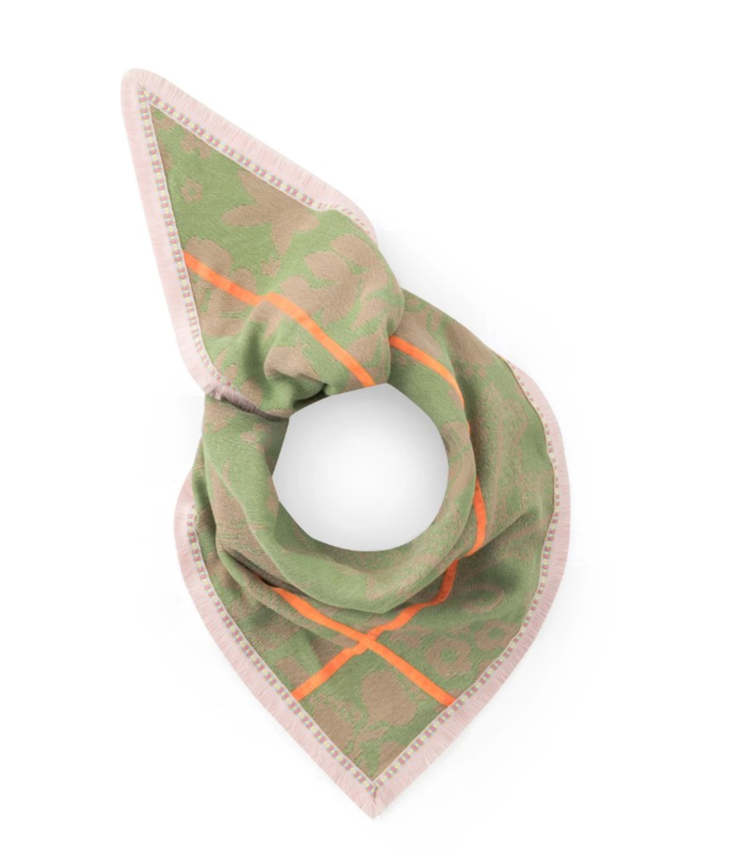 Foulard CODELLO en vert : devant