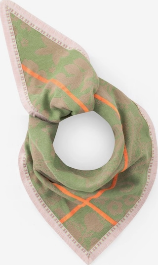 CODELLO Dreieckstuch charmante Dschungel-Motive in grün, Produktansicht