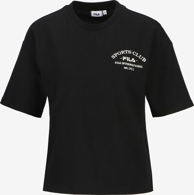 FILA T-shirt 'BOMS' en noir / blanc, Vue avec produit