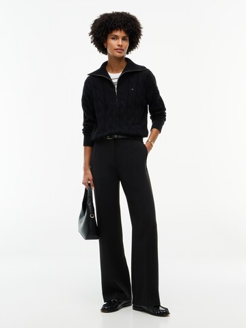 TOMMY HILFIGER Pullover in Schwarz
