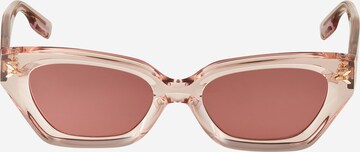 Ochelari de soare de la McQ Alexander McQueen pe roz