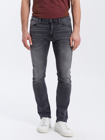 CROSS JEANS Slimfit Jeans ' Damien ' in Grau: Vorderseite