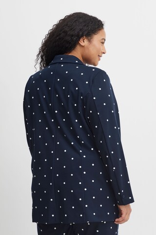 Fransa Curve - Blazer 'Blenda' en azul