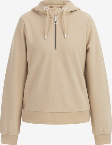 DreiMaster Maritim Sweatshirt 'Kilata' in Beige: voorkant