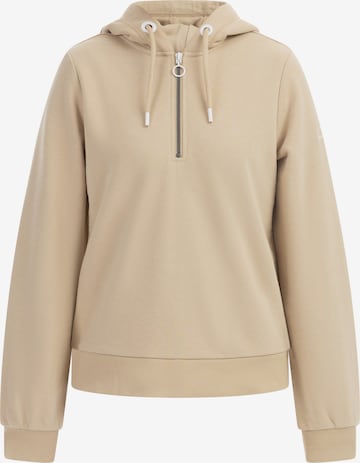 DreiMaster Maritim Sweatshirt 'Kilata' in Beige: Vorderseite