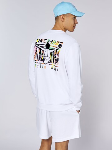 CHIEMSEE Sweatshirt in Weiß