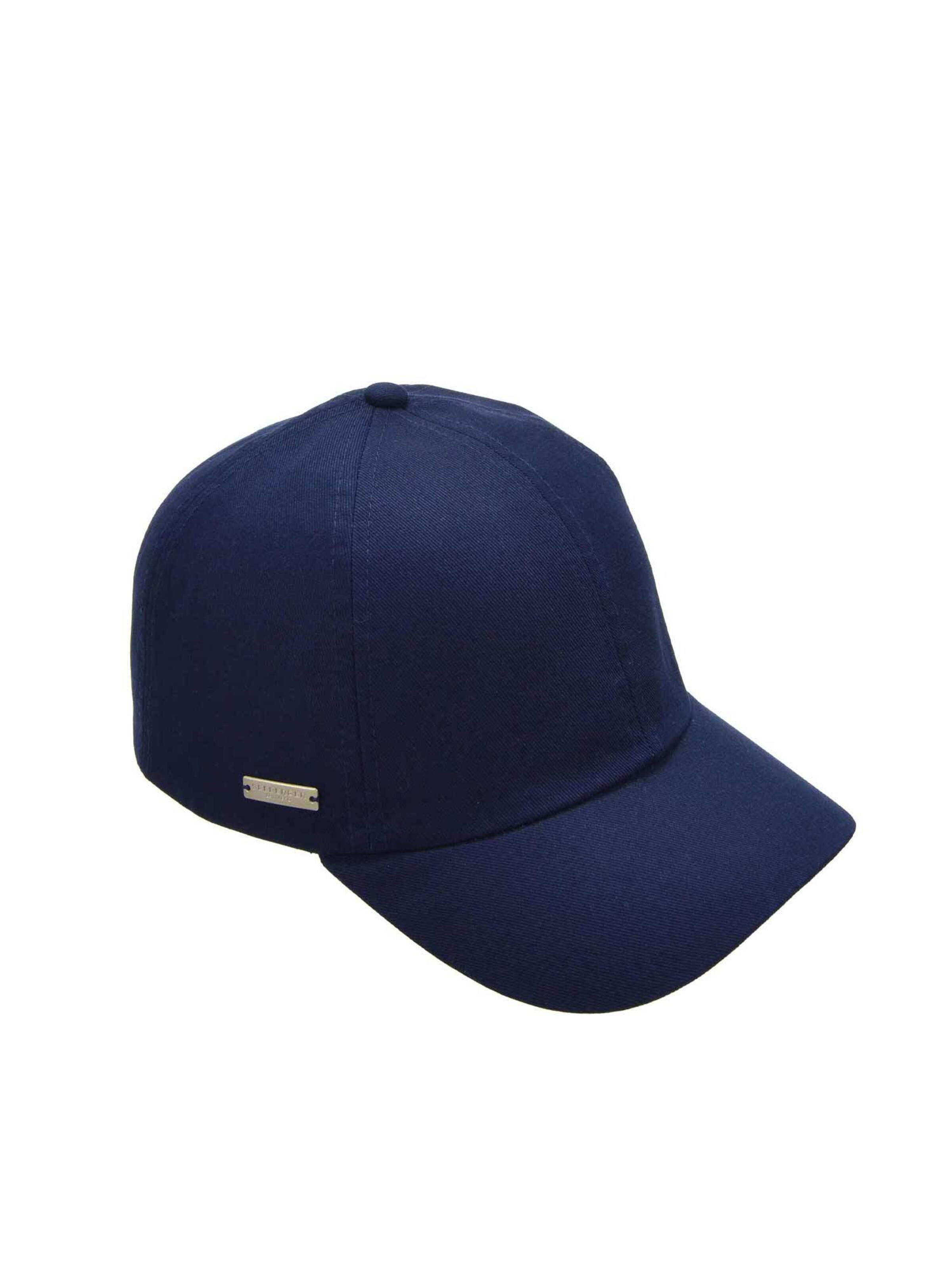 Seeberger Cap 'Cap'‌‌‌‌‌ in Blau: Vorderseite