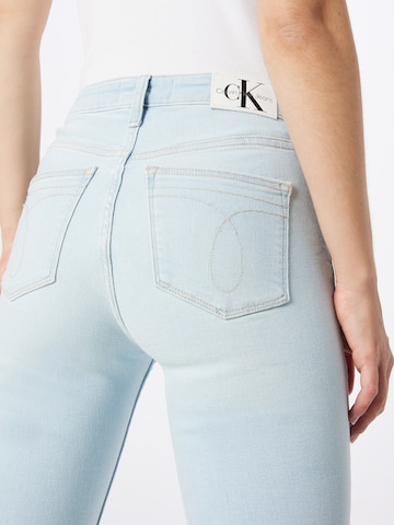 Calvin Klein Jeans Скинни Джинсы в Синий