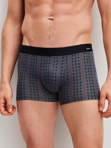 CALIDA Boxershorts 'Cotton Code Design' in Grijs
