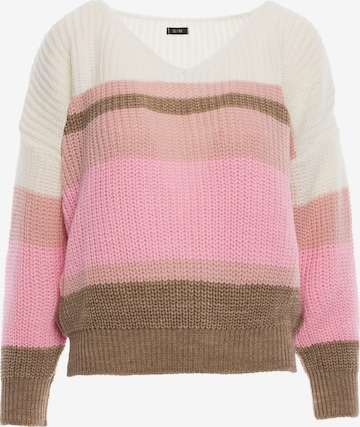 made of emotion - Jersey 'M686' en marrón: frente