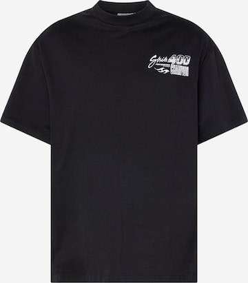 Tricou de la WEEKDAY pe negru: față