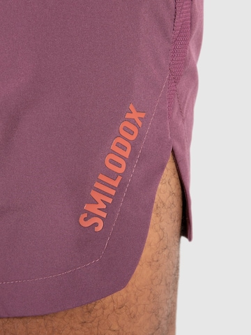 Regular Pantalon de sport 'Emil' Smilodox en violet