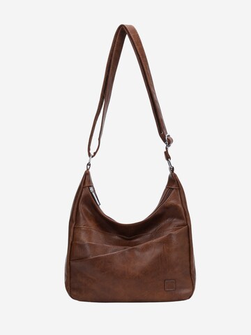 Brise Umhängetasche 'L-5408' in Braun: Vorderseite