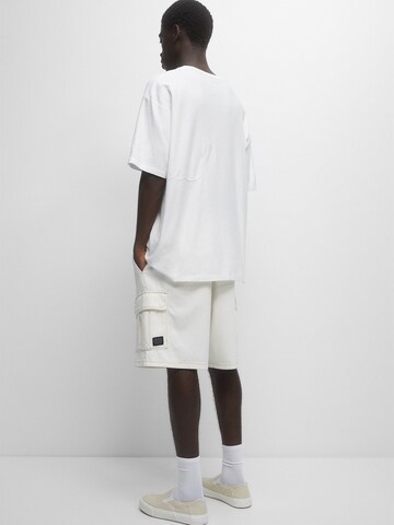 Pull&Bear T-Shirt in Weiß