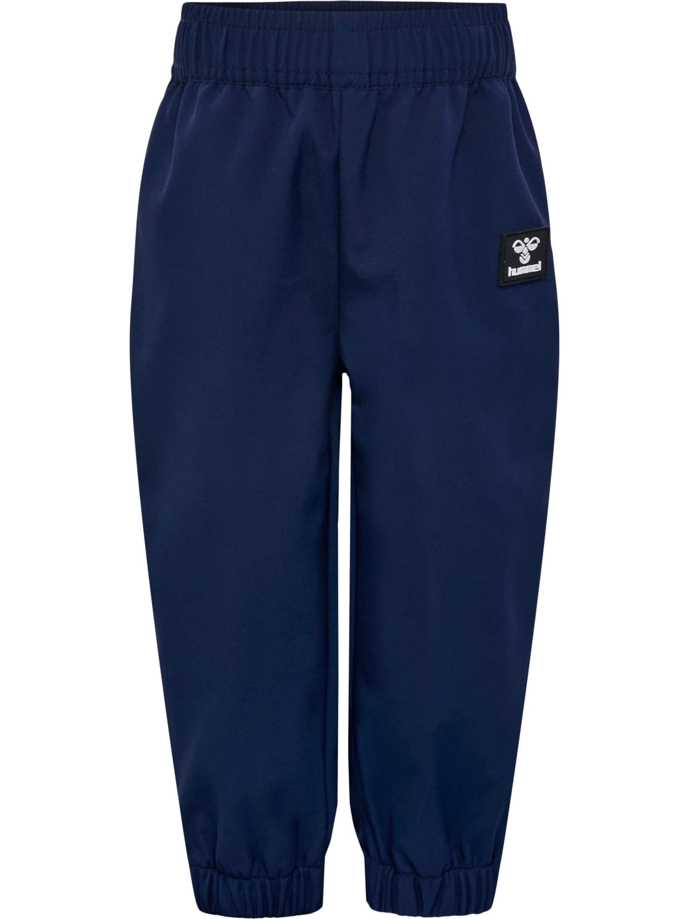 Hummel Tapered Sports trousers in Blue: front