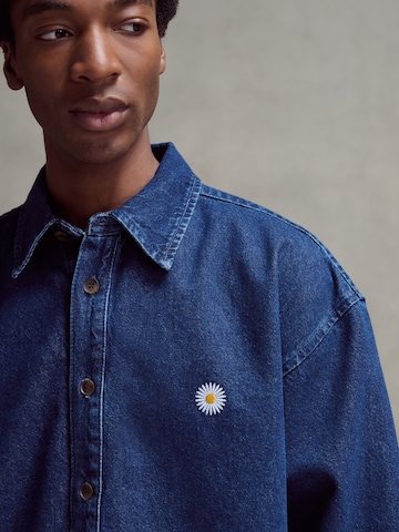 ABOJ ADEJ Regular fit Overhemd 'Meklit' in Blauw