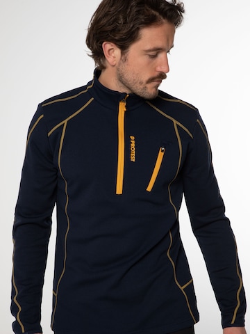 PROTEST Sportsweatshirt 'HUMANS' in Blau