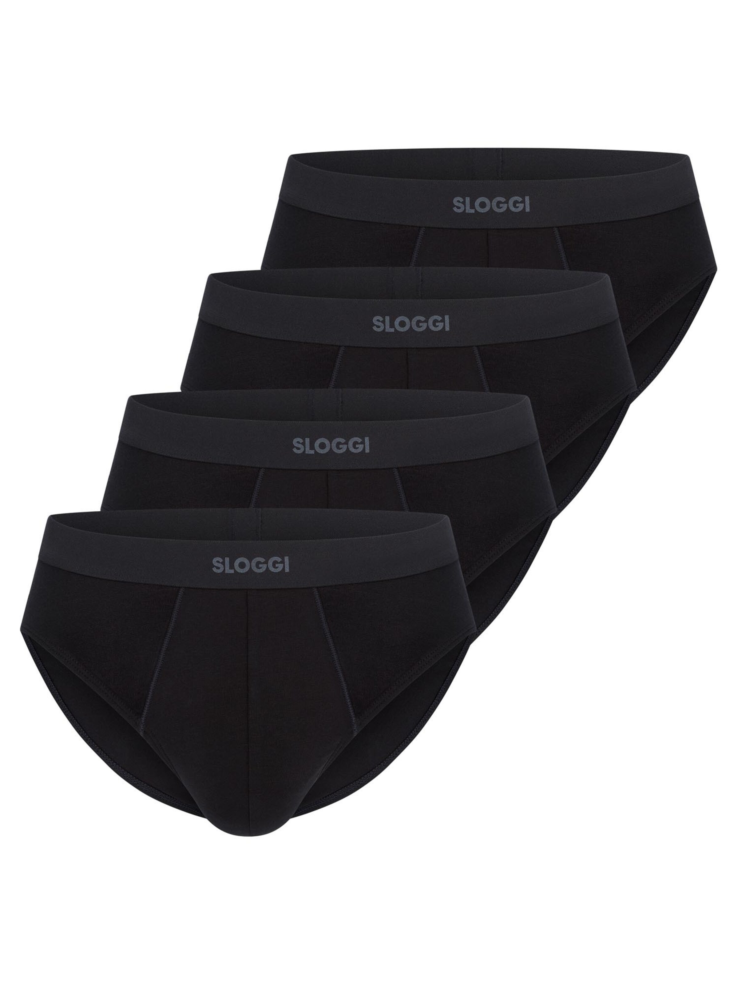 SLOGGI Slip 'men EVER Ease' in Zwart: voorkant