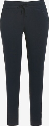 Ulla Popken Skinny Broek in Blauw: voorkant