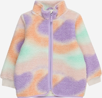 Lindex Bluza polarowa w kolorze fioletowy: przód