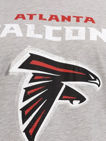 Recovered Shirt 'Falcons Core' in Grey