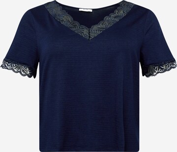 ABOUT YOU Curvy Damen - Shirts & Tops 'Lene Shirt' in Blau: predná strana