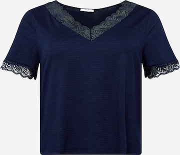 T-shirt 'Lene Shirt' ABOUT YOU Curvy en bleu : devant