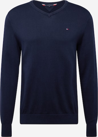 TOMMY HILFIGER Свитер 'ESSENTIAL' в Синий: спереди
