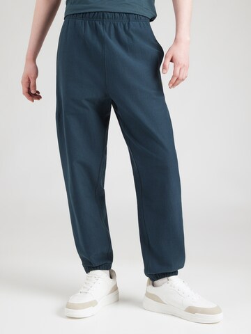 Calvin Klein Jeans Loosefit Παντελόνι σε μπλε: μπροστά
