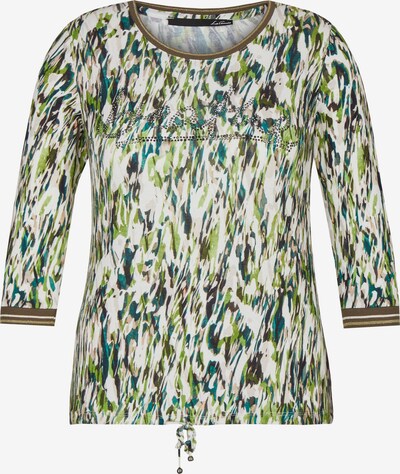 Lecomte Shirt in Cream / Blue / Green / Black, Item view