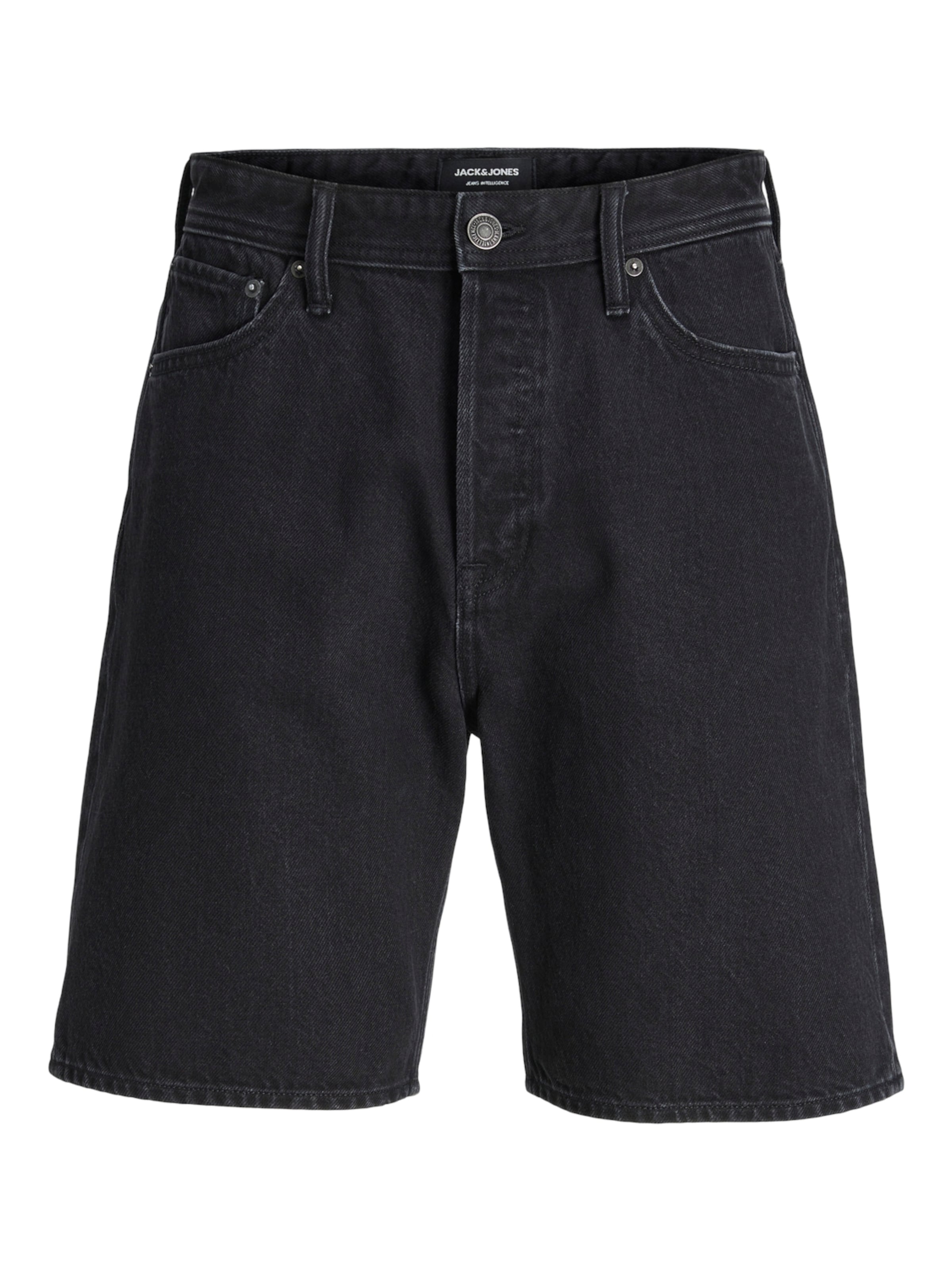 JACK & JONES Jean 'JJITony JJOriginal' en 31-32 en noir denim, Vue avec produit